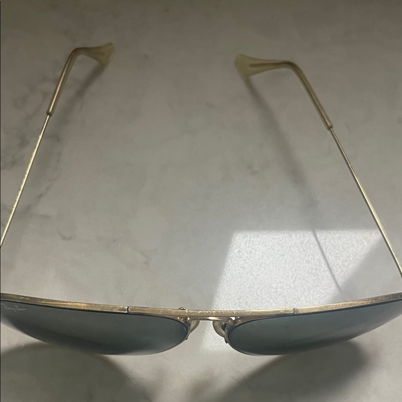 Ray-Ban Classic Gold Aviators with Black Lenses Vintage- purchased around 1990. - Picture 2 of 7